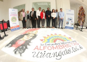 Presentan 1er. Encuentro Internacional de Alfombristas