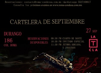 JAZZ TOUR ROMA-CONDESA