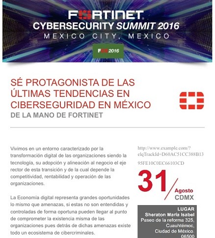 FORTINET CYBERSECURITY SUMMIT 2016