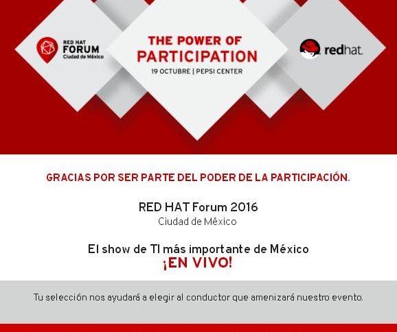 RED HAT Forum 2016