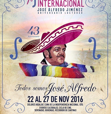 Presentan la séptima edición del Festival Internacional José Alfredo Jiménez