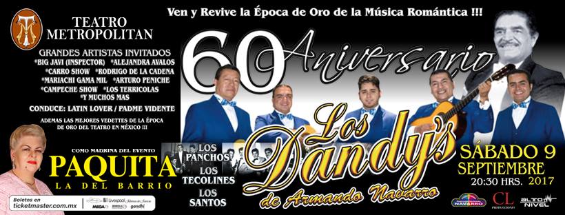 LOS DANDYS FESTEJARÁN SU 60 ANIVERSARIO