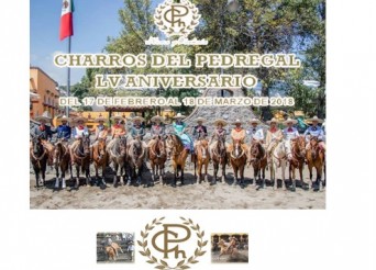 LV ANIVERSARIO CHARROS DEL PEDREGAL DEL 17 DE FEBRERO AL 18 DE MARZO DE 2018