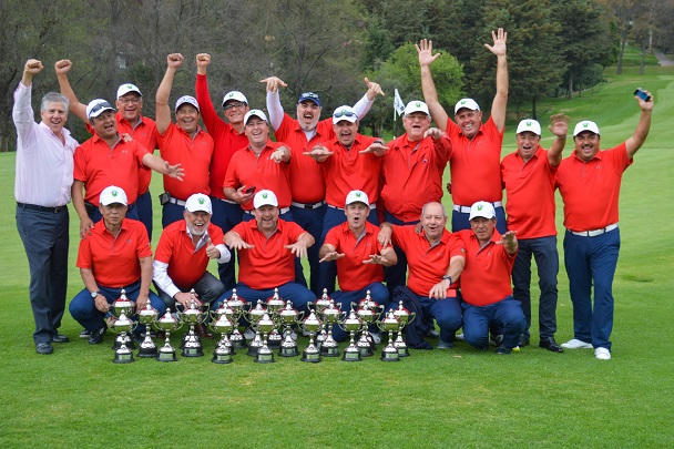 Se corona el Club de Golf México en el XXVIII Torneo Interclubes Senior AGVM