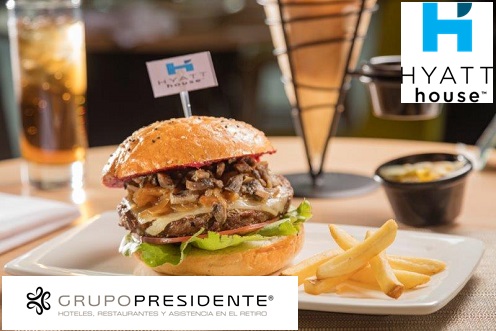 APRENDE A PREPARAR UNA HAMBURGUESA AL ESTILO DE HYATT HOUSE﻿