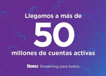 Roku supera los 50 millones de cuentas activas