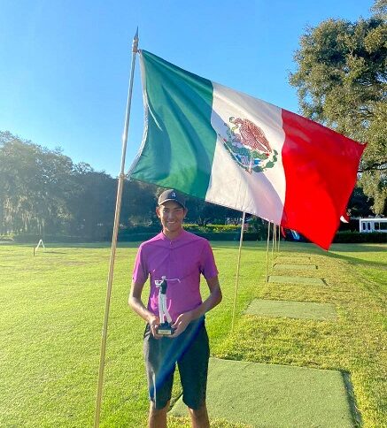 El golfista mexicano Rafael Estrada gana el CJGA World Junior Challenge