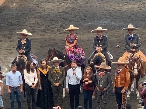 La “Asociación Nacional de Charros”, realizó una Charreada de Gala por la Toma de Protesta del Consejo Directivo del Bienio 2022-2024