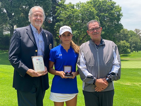 FMG - GOLF - Larissa Carrillo, Ismael Encinas y Rodrigo García consiguen clasificaciones a campeonatos de la USGA