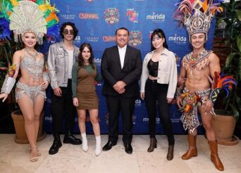 El Alcalde de Mérida Renán Barrera presenta la cartelera artística y de eventos del Carnaval más seguro del país