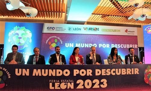 LA FERIA ESTATAL DE LEÓN 2023 INVITA A ‘‘UN MUNDO POR DESCUBRIR”