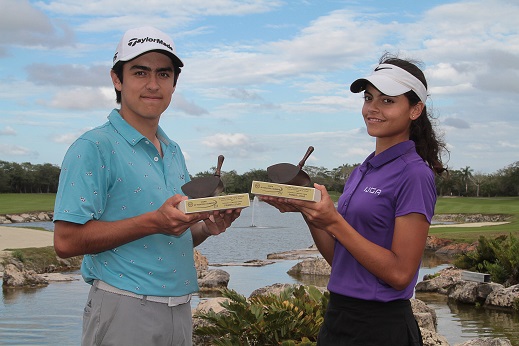 GOLF - Gerardo Gómez y María García se adjudican la victoria en la XV Copa Yucatán